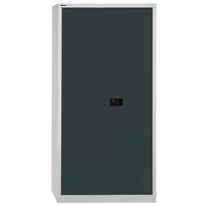 BISLEY Stahlschrank Universal E782A04525 lichtgrau, anthrazitgrau 91,4 x 40,0 x 195,0 cm