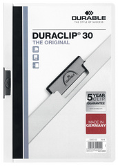 DURABLE Klemmhefter DURACLIP ORIGINAL 30, DIN A4, sortiert