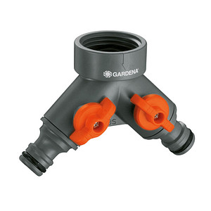 GARDENA Wasserverteiler für Gartenschlauch 2-Wege GARDENA Wasserverteiler für Gartenschlauch 2-Wege