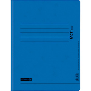 BRUNNEN Spiralhefter FACT!plus Karton blau DIN A4