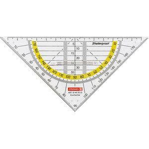 BRUNNEN Geodreieck 16 cm mit Griff 16,0 cm