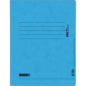 BRUNNEN Schnellhefter FACT!plus Karton hellblau DIN A4