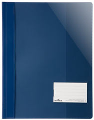 DURABLE Schnellhefter Überbreit, A4+, PVC, dunkelblau