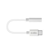 SBS TEINTJACKTYCFMW Handykabel Weiß 0,09 m 3.5mm USB C (TEINTJACKTYCFMW)