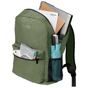 BASE XX Laptop-Rucksack B2 Kunstfaser olivgrün 20,0 l bis 39,6 cm (15,6 Zoll)