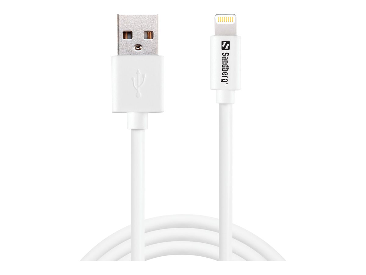 SANDBERG USB-Lightning 1m AppleApproved MFI