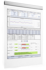 DURABLE Magnetleiste DURAFIX RAIL, selbstklebend, silber selbstklebend, für Inf