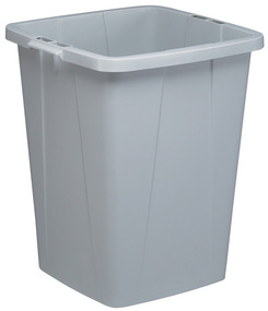 DURABLE Deckel DURABIN LID 90, quadratisch, gelb