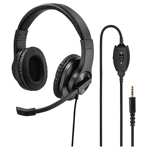 HAMA PC Office Headset "HS-P350" - Headset - Full-Size - kabelgebunden - 3,5 mm