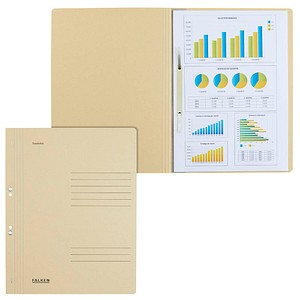 50 FALKEN Ösenhefter Karton chamois DIN A4