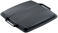 DURABLE Deckel ECO für DURABIN 90, quadratisch, schwarz