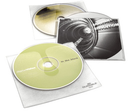 DURABLE CD/DVD-Hüllen aus PP/5202-19 farblos Inh.10 Farblos Durable