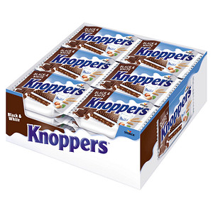 Knoppers® Black & White  Haselnuss-Schnitten 24 St.