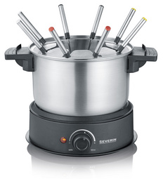 SEVERIN Fondue FO 2470, Edelstahl/schwarz