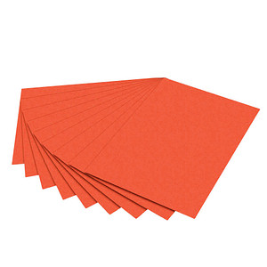 folia Tonpapier, DIN A4, 130 g/qm, orange
