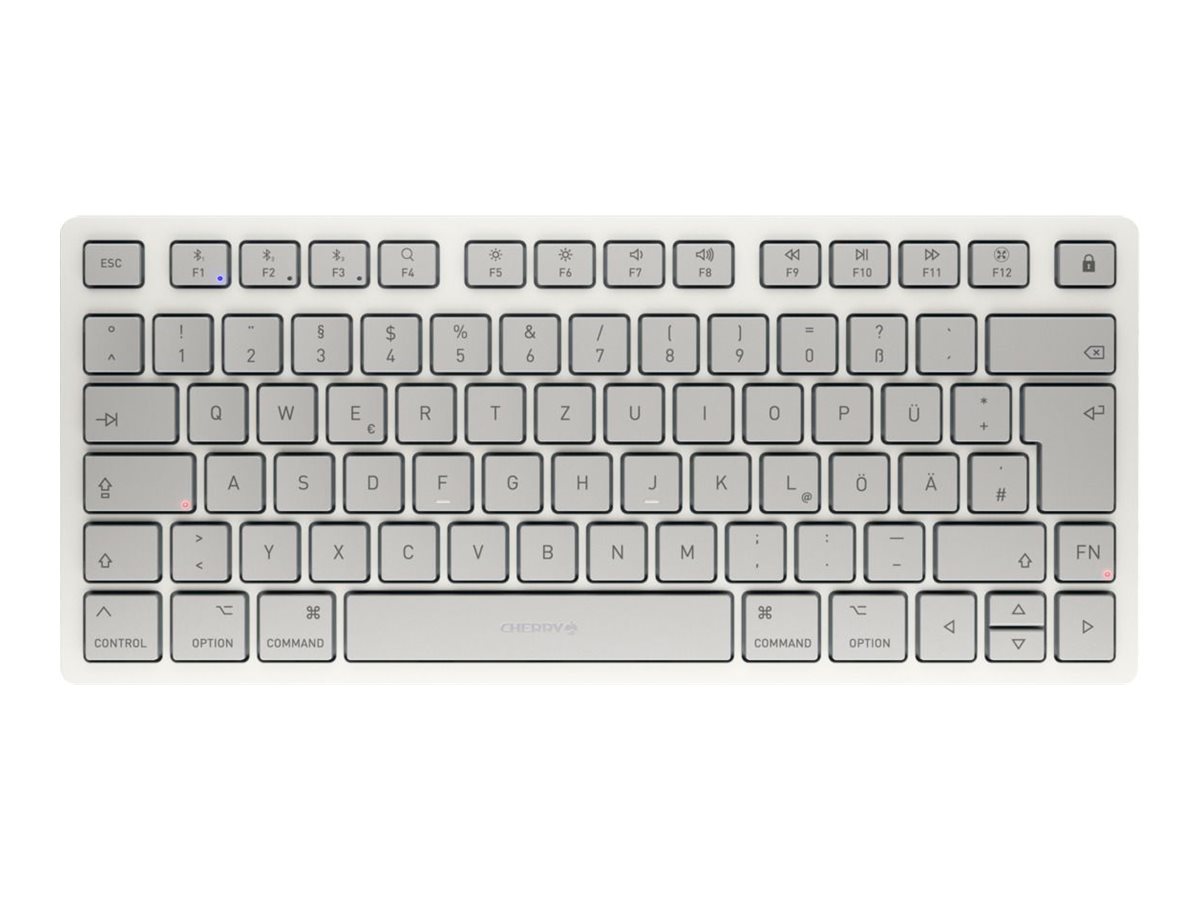 CHERRY KW 7100 MINI BT FOR MAC Wireless DE-Layout white