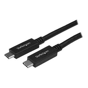 StarTech.com USB C Kabel USB315CC1M 1,0 m schwarz