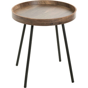 HAKU Möbel Beistelltisch Holz eiche 40,0 x 40,0 x 45,0 cm