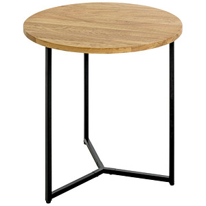HAKU Möbel Beistelltisch Holz eiche 50,0 x 50,0 x 52,0 cm