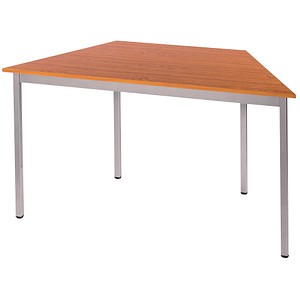 SODEMATUB Beistelltisch 147TMA, trapezförmig, kirschbaum/alu