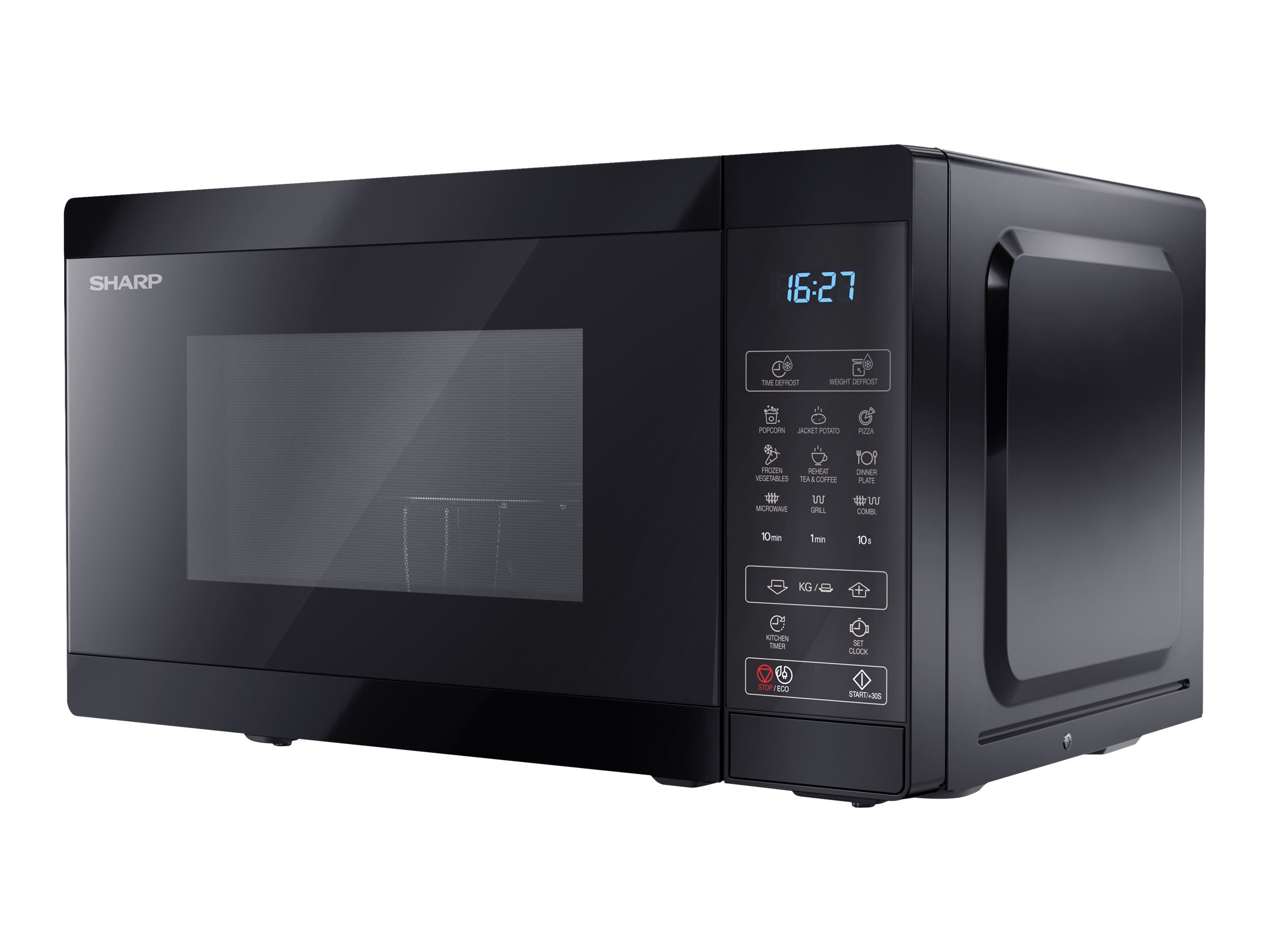 SHARP YC-MG02E-B Microwave with grill Black