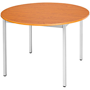 SODEMATUB Universaltisch 110ROMA, 1.100 mm, kirschbaum/alu