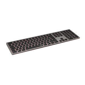 Logitech LEVIA Tastatur kabellos grau