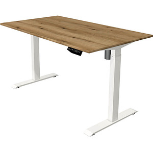 kerkmann Sitz-Steh-Schreibtisch Move 1, (B)1.400 mm, eiche