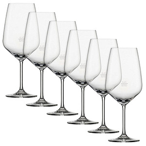 Schott Zwiesel Rotweingläser Taste 0,2 l /-/ 656,0 ml, 6 St.