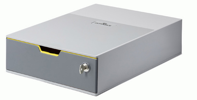 DURABLE Schubladenbox VARICOLOR 1Fach SAFE Schloss mehrfbg