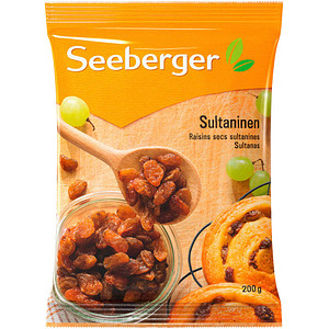 SEEBERGER Sultaninen Trockenfrüchte 200,0 g SEEBERGER Sultaninen Trockenfrüchte 200,0 g