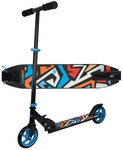SCHILDKRÖT Junior-Tretroller City Scooter Runabout, blau