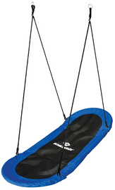 SCHILDKRÖT Nestschaukel Oval, (B)700 x (H)1.650 mm, blau