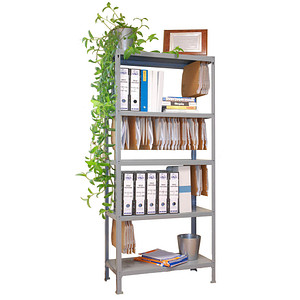 Simonrack Schwerlastregal FILECLICK PLUS 5 8435104939437 grau 100,0 x 36,0 x 180,0 cm