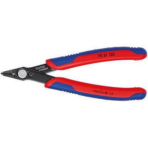 KNIPEX Super Knips® schmaler Kopf 78 31 125 Elektronik-Seitenschneider