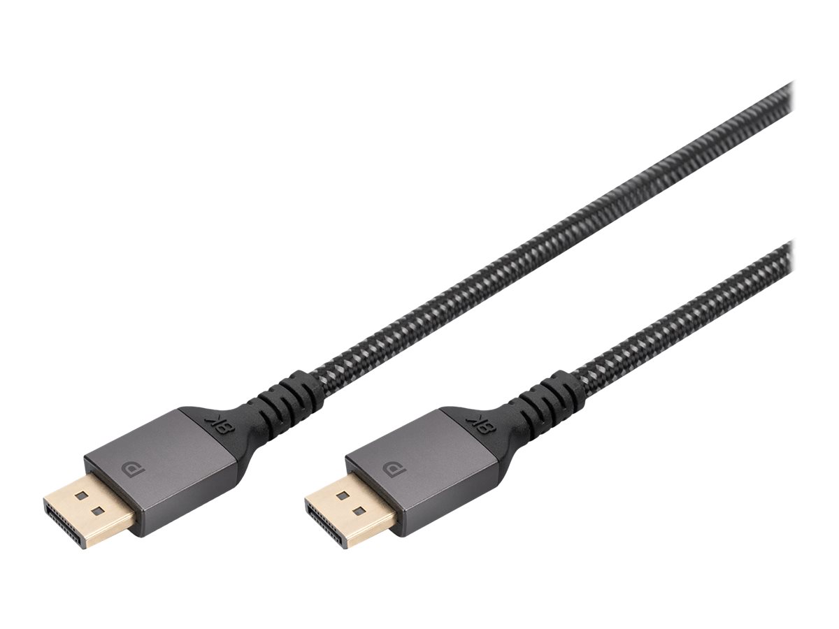 DIGITUS DisplayPort Anschlusskabel, 8K, 1.4 Version, 2,0 m