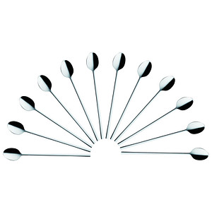 12 solex® Langstiellöffel Helena silber