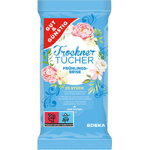 GUT&GÜNSTIG Frühlingsbrise Trocknertücher 25 St. GUT&GÜNSTIG Frühlingsbrise Trocknertücher 25 St.