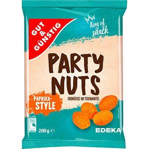 GUT&GÜNSTIG Party Nuts Erdnüsse 200,0 g GUT&GÜNSTIG Party Nuts Erdnüsse 200,0 g