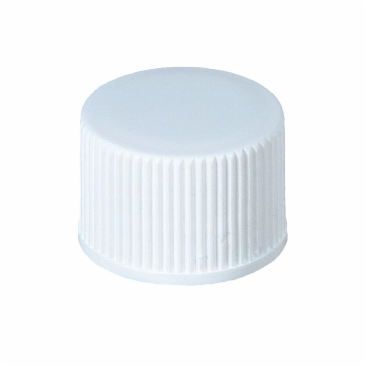 Verschluss/Schraubverschluss Gewinde RD 20, mit PE-Dichtung |  weiß passend für Artikel 99042 Leerflasche/Zylinderflasche 100 ml