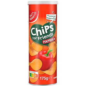 GUT&GÜNSTIG Paprika Chips 175,0 g GUT&GÜNSTIG Paprika Chips 175,0 g