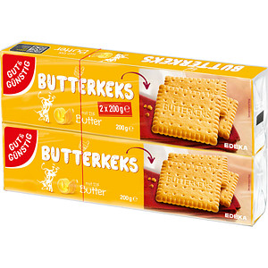 GUT&GÜNSTIG Butterkeks Kekse 400,0 g GUT&GÜNSTIG Butterkeks Kekse 400,0 g