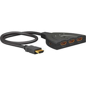 goobay HDMI™-Umschaltbox 3 auf 1 (4K @ 60 Hz) HDMI-Switch