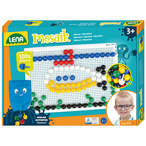 LENA Mosaiksticker-Set mehrfarbig