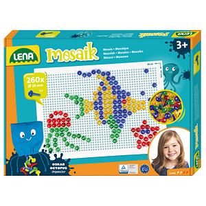 LENA Mosaiksticker-Set mehrfarbig