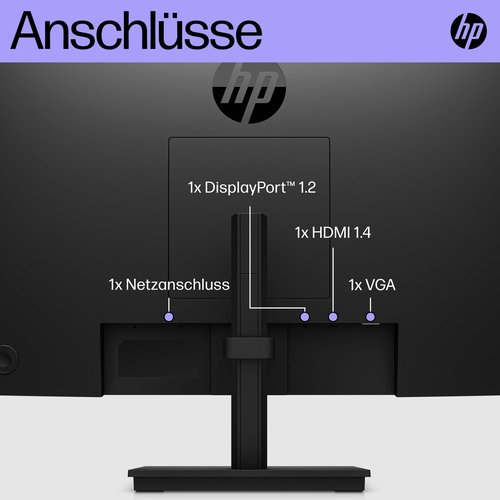HP P22h G5 54,6cm (21,5") HP P22h G5 54,6cm (21,5")