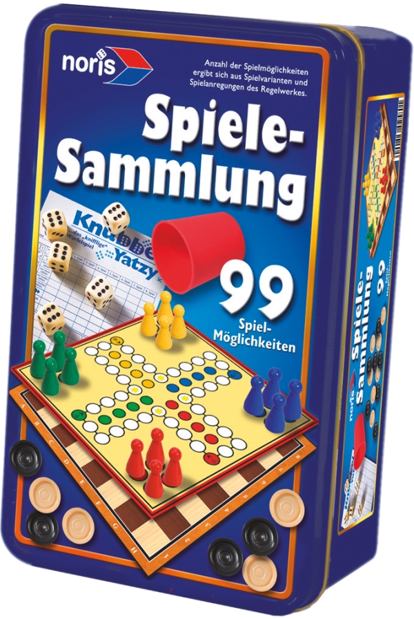 99iger-Spielesammlung in Metallbox, Nr: 606112580