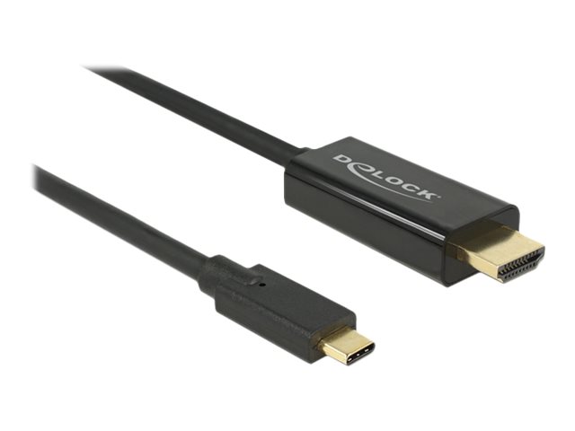 DeLOCK USB C/HDMI Kabel 4K 30Hz 2,0 m schwarz