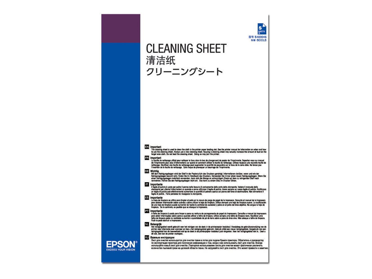 EPSON Cleaning Sheets - Reinigungsblätte