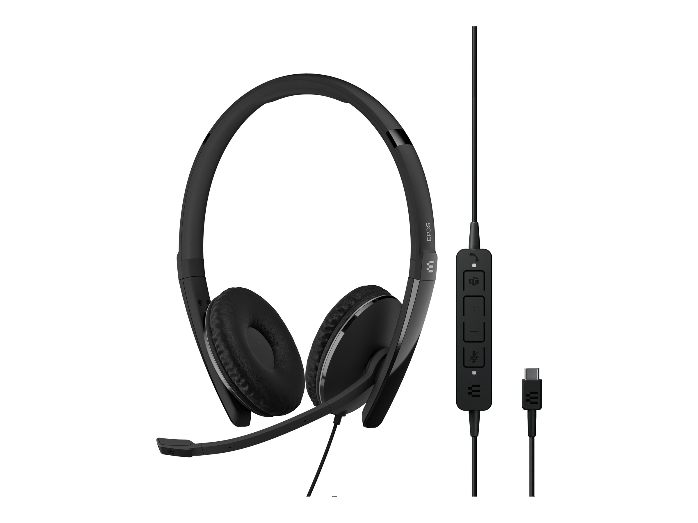 EPOS ADAPT 160T ANC USB-C Stereo USB-C Headset mit In-Line Call Control ANC Te